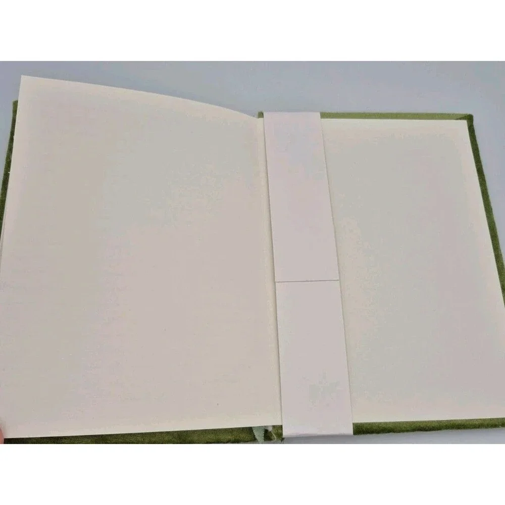 Handcrafted Beaded Embroidered Blank Journal Floral Velvet Handmade
